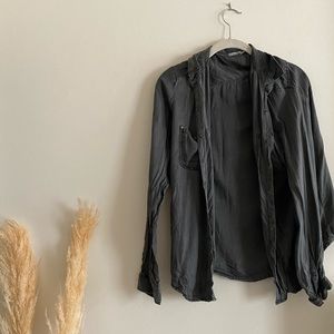 Gray Button Down - Nordstrom